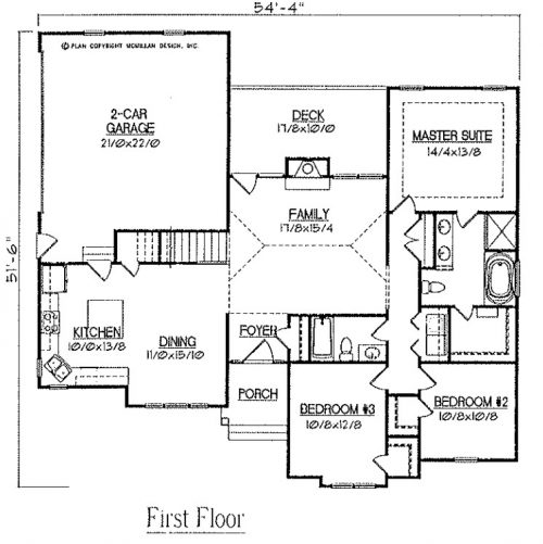 melbron 1st floor plan