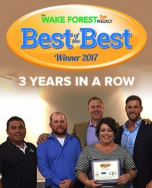 Winslow Homes Wins “Best of the Best” 3 Years in A Row