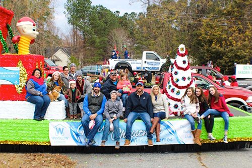 Winslow Homes Youngsville Christmas Parade- 2017